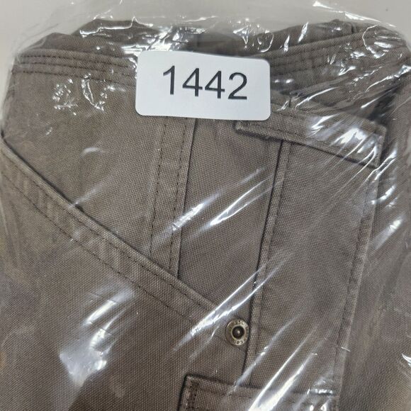 Utility Cargo Workwear Carhart Double Front Work Pants Size 36X30 Mushroom - Picture 11 of 12